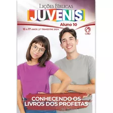 Revista Lições Bíblicas Ebd Juvenis Aluno 2º Trimestre