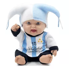 Bebote Le Bebot Hincha Gesto Sonrisa Camiseta Argentina 