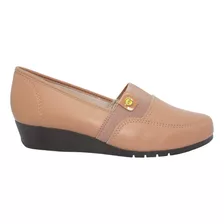 Sapato Feminino Sapatilha Anabela Confortavel Moleca 5156781