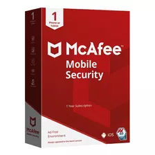 Mcafee Mobile Security Android 1 Año / Cuenta Personal