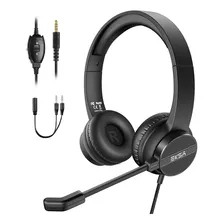 Eksa Auriculares Con Cable Con Microfono Para Computadora Po