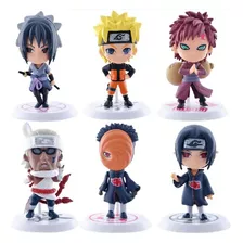 Lote Com 6 Miniatura Naruto Shippuden Oferta 