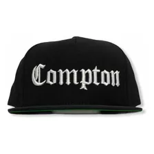 Gorras Youpong Compton Negro Blanco