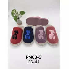 Pm03-5 Pantuflas De Mujer