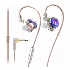 Audífonos In-ear Hifi Lm3 Niebla De Color Con Micrófono