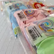 Bexiga Balões Liso Nº 9 Candy Colors - 25 Unid