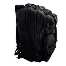 Mochila Militar Tática Tamanho Ideal 40 Litros Impermeável Cor Preto