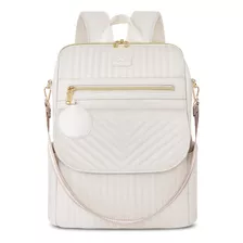 Matein Mochila Acolchada Para Laptop Para Mujer, Mochila Con