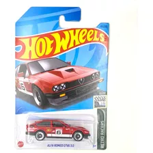 Hot Wheels Alfa Romeo Gtv6 3.0 2023l Retro Racers Hkg48 Verm