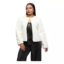 Tapado Peludo Chaqueta Abrigo Mujer Fiesta Matrimonio Nk131