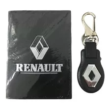 Chaveiro E Carteira Kit Renault Porta Documentos Auto 002