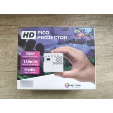 Mini Projetor Aaxa Hd Pico Led 720p Nativo