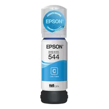 Refil De Tinta Epson T544 Original L3110 L3150 L3250 Ciano