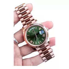 Reloj Compatible Con No Rolex Daydate Presi Suizo