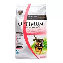 Optimum Perro Cachorro Raza Mediana Y Grande 15kg