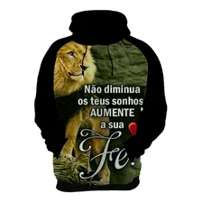 Blusa De Frio Moletom Leão De Judá Regue Jamaica Paz 03