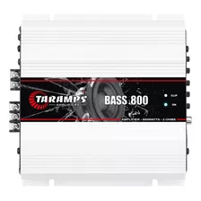 Amplificador Taramps Bass 800, 2 Ohmios, 800 Vatios Rms, 1 C