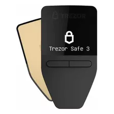 Wallet Criptomonedas Trezor Safe 3 Solar Gold Edition 2024