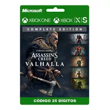 Assassins Creed Valhalla Complete Edition Xbox 25 Dígitos
