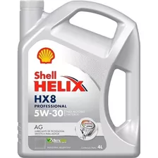 Aceite Sintetico Shell Helix Hx8 Professional Ag 5w30 - 4 L