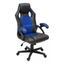 Cadeira Gamer Reclinável Azul Para Jogos Trabalhos Bright