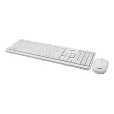 Teclado+mouse Wireless Philips Spt6501w White