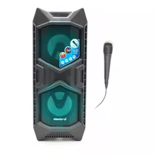 Parlante Karaoke Speaker Bluetooth 4*2 Master-g Mgwolf 