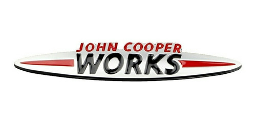 Emblema Mini Cooper John Cooper S Metalico Autoadherible Foto 4