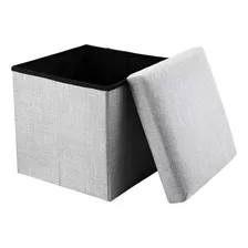 Puff Silla Cubo Organizador Plegable 30x30 Cm