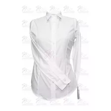 Blusa Blanca Para Uniforme, Oficina, Manga Larga 2xl Y 3xl