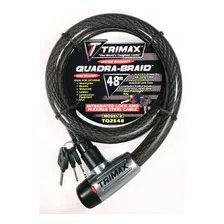 Trimax Tq2548 Trimaflex Cerradura De Cable Con Llave Integra