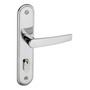 Fechadura Pado Porta Externa Concept 40mm Cromada 401e Prateado
