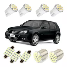 Kit Lampadas Led Golf G3 G4 Sapão Pingo Teto Placa Ré