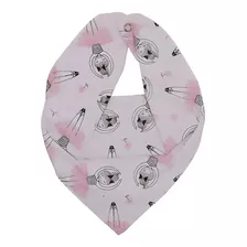 Babador Bandana Para Bebe Menina Estampa Delicada Envio Hoje