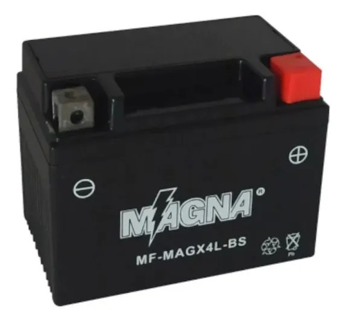 Bateria Agm Moto Magna Hero Thriller 150 Mf Magx4l Derecho