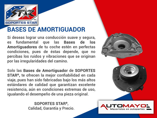 1 - Base Amortiguador Del Izq/der S Star C320 V6 3.2l 01-05 Foto 4