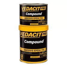 Kit 10 Unid Vedacit Compound Tix 1kg 