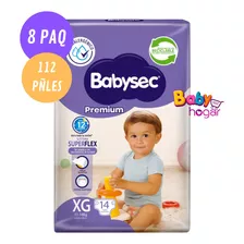 Babysec Premium X8 Paquetes Elegir Talla Xxg,xg,g,m,p