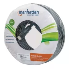 Cable Hdmi Manhattan Largo 22.5 Mts Macho/macho Negro 308458