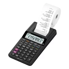 Calculadora Casio Hr-8rc-bk Mini Impresora 12 Dígitos Negro 