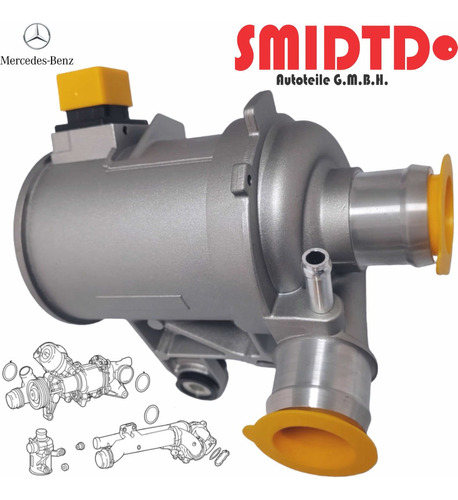 Bomba Agua Elctrica Mercedes-benz  C180 Coupe 1.5 2011-2019 Foto 4