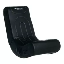 Cadeira Gamer Maxracer Mobi Som Integrado Standard Cor Preto Material Do Estofamento Couro Sintético