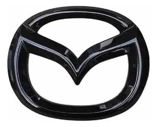 Emblema Logo Negro Trasero Mazda 3 2019 2022 Hb / Sedan Foto 2