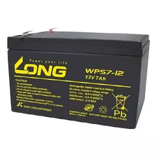 Bateria Long 12v 7ah 28w Wp7-12 Original 100% Nova