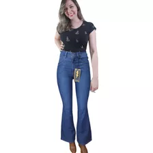 Calça Jeans Zoomp Feminina Flare Base Miss América-uni000901