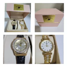 Set De Relojes Polo Mujer