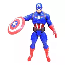 Muñeco Capitan America Articulado 23cm Marvel