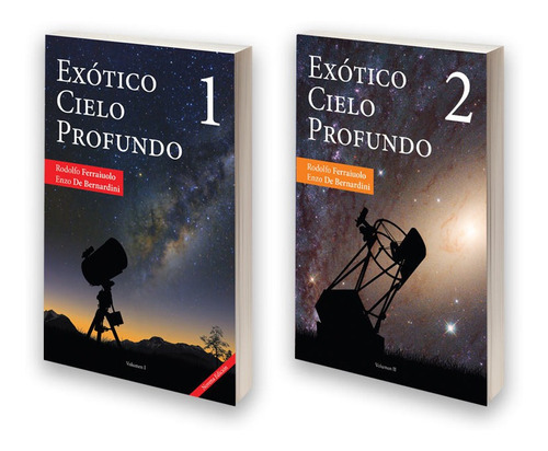 Promo Libros Exótico Cielo Profundo 1 Y 2 Astronomía