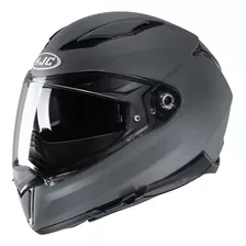 Capacete Hjc F70 Solido Chumbo 54