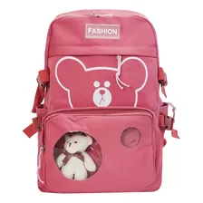 Mochila Bolsa Feminina Escolar Antifurto Fofa Kawaii Linda A